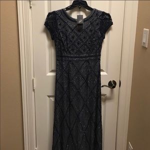 sequin full length dress